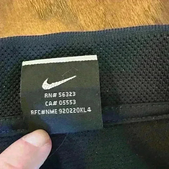 Nike Golf Navy Blue Dri-Fit Short Sleeve Polo Men’s Size Large - Picture 7 of 7